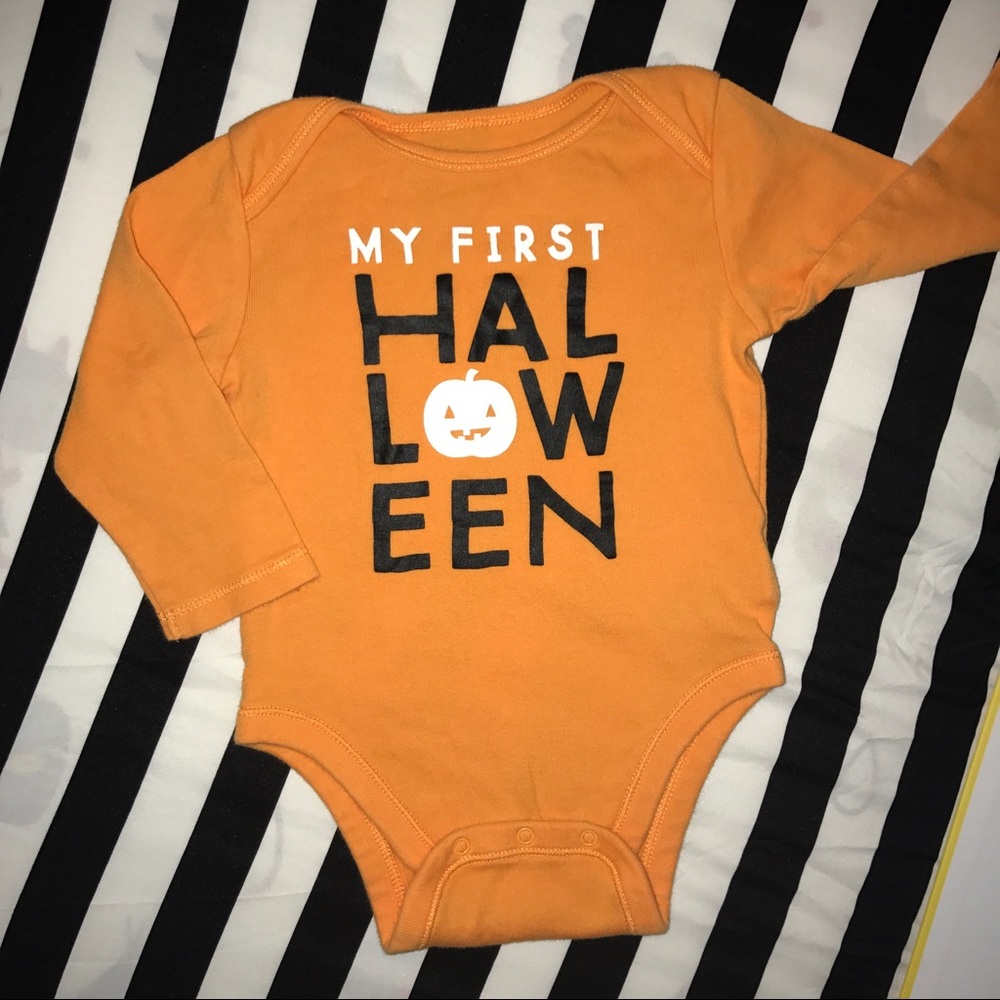 My first Halloween onesie